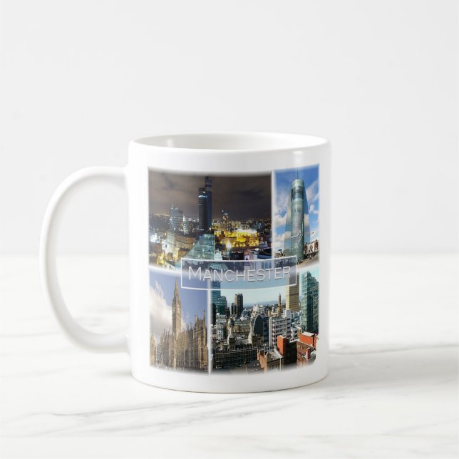 Taza De Café ENG023 MANCHESTER, Inglaterra, Europa, (Izquierda)