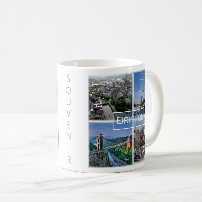 Taza De Café ENG029 BRISTOL, Inglaterra, Europa,