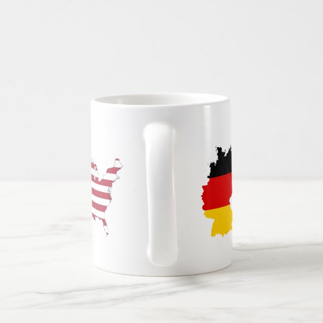 Taza De Café English vs. German - Bitte vs. Please - Mug (Mango)