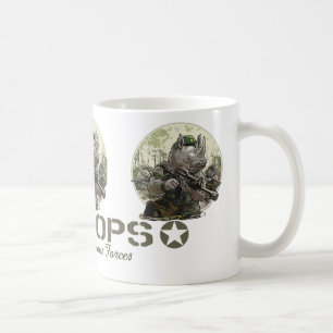 Taza De Café Engranaje de las fuerzas de operaciones especiales