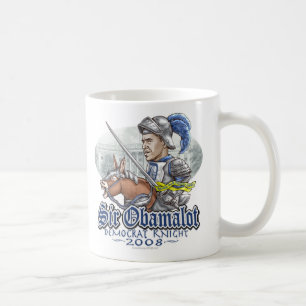 Taza De Café Engranaje de sir Obamalot Obama 2008