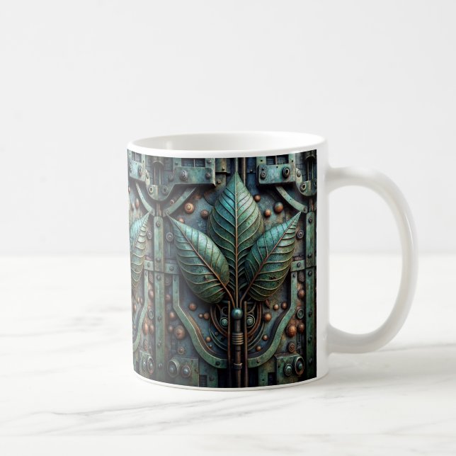 Taza de café Engranajes Góticos (Derecha)