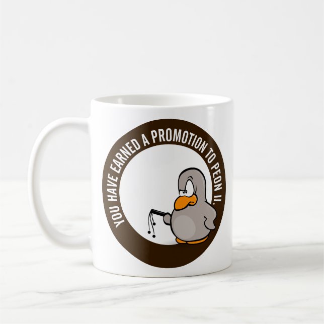 Taza De Café Enhorabuena en su promoción bien ganada (Izquierda)
