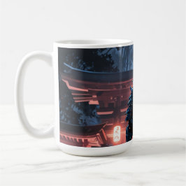 Taza De Café Enigmatic Samurai