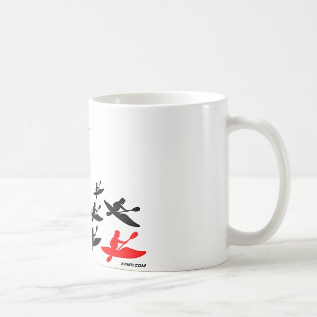 Taza De Café Enjambre del kajak (Derecha)
