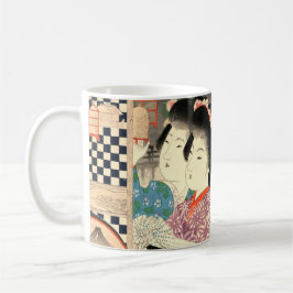 Taza De Café Enjaula de luciérnagas - Japonés de época Ukiyo-e