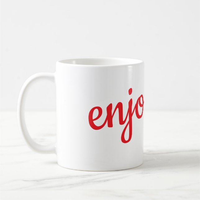 Taza De Café Enjoy life mug (Izquierda)