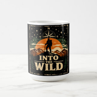 Taza De Café Enloqueciendo – Aventura Libertad Camping
