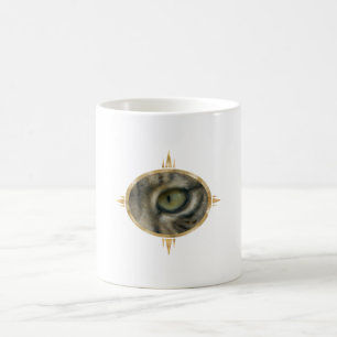 Taza De Café Enmarcado ojo Ibérico Lynx