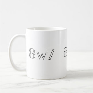 Taza De Café Enneagram 8w7 Mug