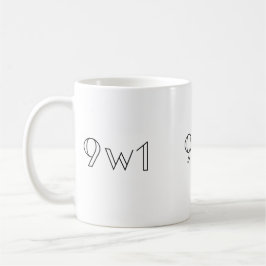 Taza De Café Enneagram 9w1 Mug