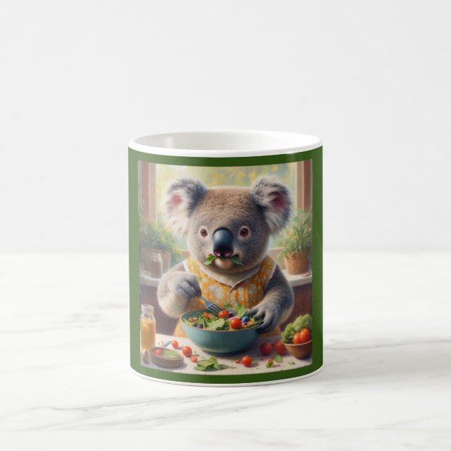 Taza De Café Ensalada de comida Koala (Centro)