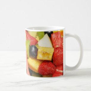 Taza De Café ensalada de frutas