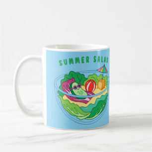 Taza De Café Ensalada de Verano