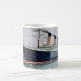 Taza De Café Ensayos de mar del RMS titánicos