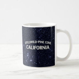 Taza De Café Ensenada California del Idyllwild-Pino