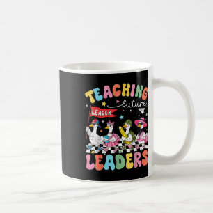Taza De Café Enseñando a futuros líderes Tonto profesor ganso e