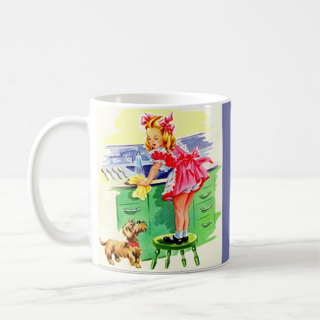 Taza De Café Enseñando a Rover a lavar los platos (Izquierda)