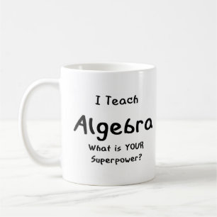 Taza De Café enseñanza de álgebra
