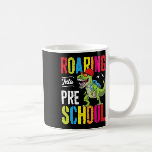 Taza De Café Enseñanza de dinosaurio preescolar pre-K Ck T