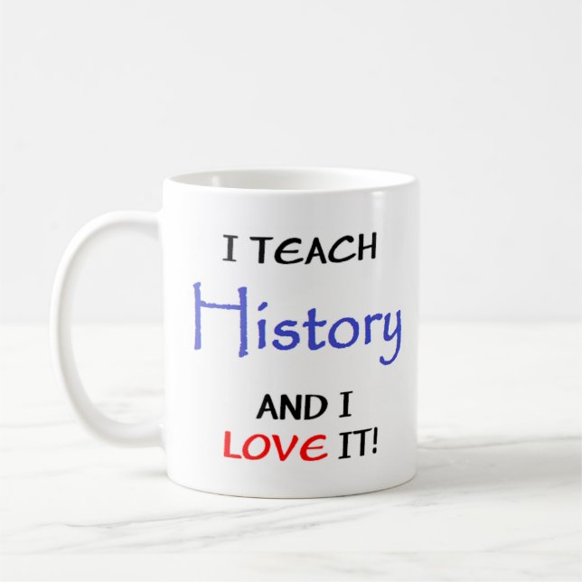 Taza De Café enseñanza de historia y amor (Izquierda)
