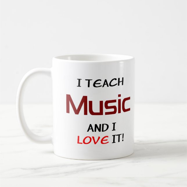Taza De Café enseñanza de la música y amor (Izquierda)