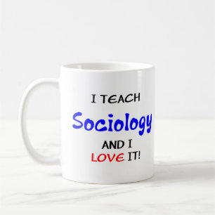 Taza De Café enseñanza de sociología y amor
