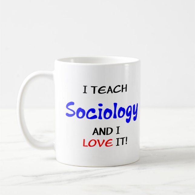 Taza De Café enseñanza de sociología y amor (Izquierda)