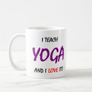 Taza De Café Enseñanza de yoga y amor