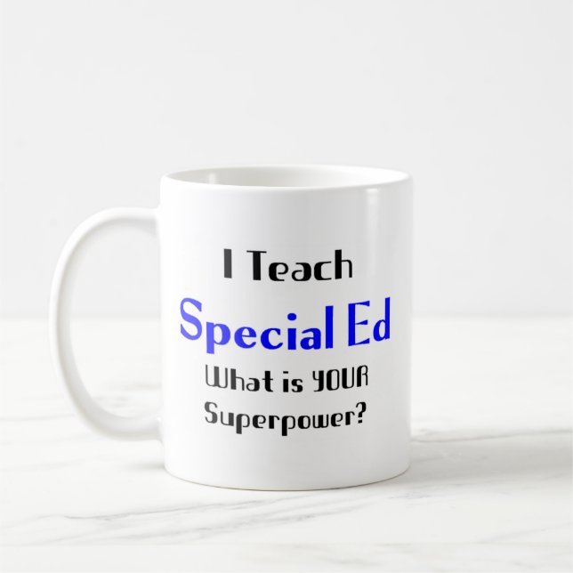 Taza De Café enseñanza especial (Izquierda)