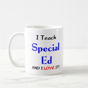 Taza De Café enseñanza especial y amor
