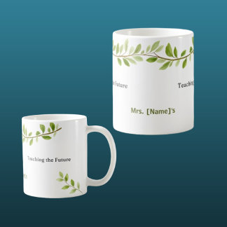 Taza De Café Enseñanza Personalizada para el Futuro Maestro de