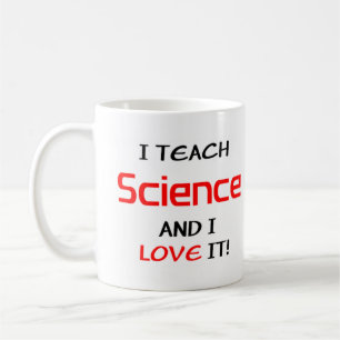 Taza De Café enseñanza y amor de la ciencia