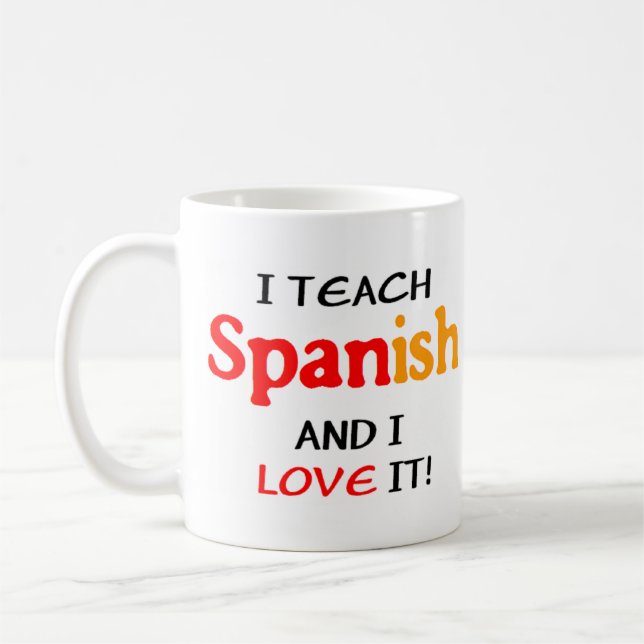 Taza De Café enseñanza y amor en España (Izquierda)
