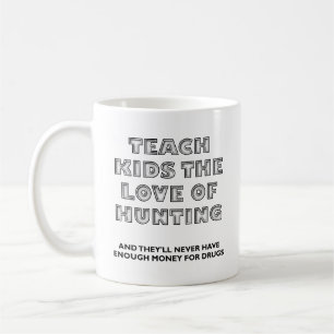 Taza De Café Enseñar a los niños divertidos cazando música