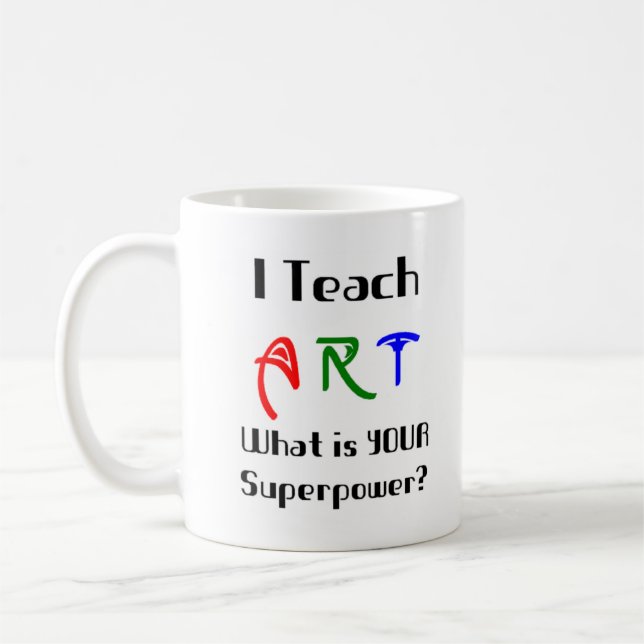 Taza De Café enseñar arte (Izquierda)