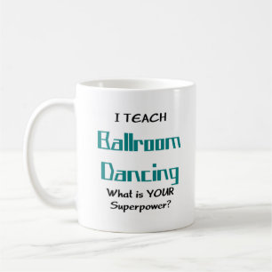 Taza De Café enseñar baile de salón