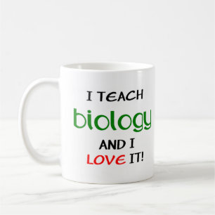 Taza De Café enseñar biología y amarla