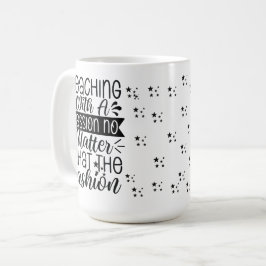 Taza De Café Enseñar con Pasión - Profesor Motivacional