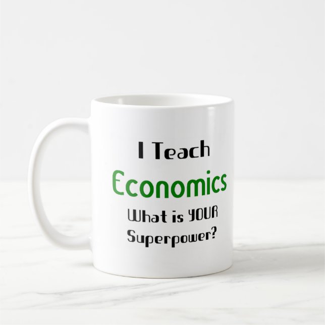 Taza De Café enseñar economía (Izquierda)