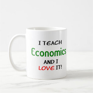 Taza De Café enseñar economía y amarla