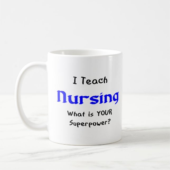 Taza De Café enseñar enfermería (Izquierda)