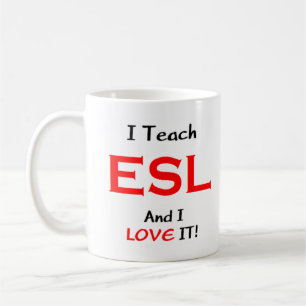 Taza De Café enseñar esl & amar