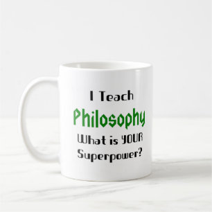 Taza De Café enseñar filosofía