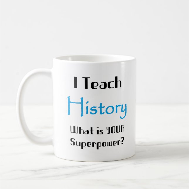 Taza De Café enseñar historia (Izquierda)