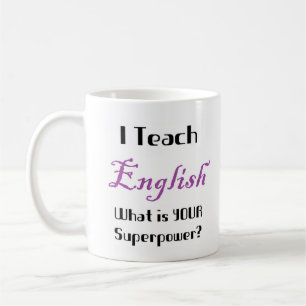 Taza De Café enseñar inglés