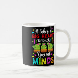 Taza De Café Enseñar mentes especiales Autismo Autismo Maestra 