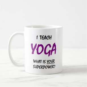 Taza De Café enseñar yoga