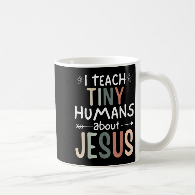 Taza De Café Enseño A Los Pequeños Humanos Acerca De Jesús Maes (Derecha)