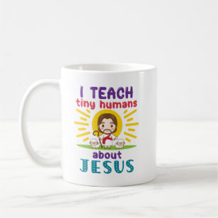 Taza De Café Enseño A Los Pequeños Humanos Sobre La Escuela Dom